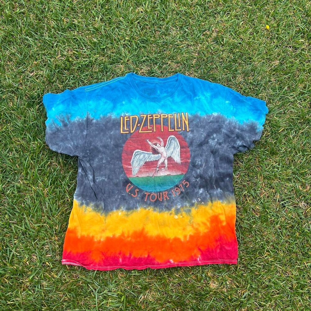 Led Zeppelin 1975 remake tee mens size xl